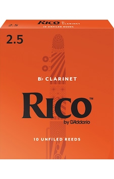 D'addario Rca1025 Rico Bb Klarnet Kamışı No: 2.5 Orta Seviye/eğitim - 10'lu Paket Esnek Ve Dayanıklı Başlangıç Kamışı, Geleneksel Kesim D'addario Rca1025 Rico Bb Klarnet Kamışı No: 2.5 Orta Seviye/eğitim - 10'lu Paket Esnek Ve Dayanıklı Başlangıç Kamışı, Geleneksel Kesim