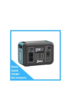 Orbus 1200w 1132wh Taşınabilir Güç İstasyonu Power Station