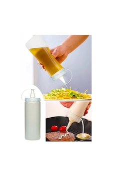 Sızdırmaz Kapaklı Plastik Yağ Şişesi Yağdanlık Sos 700 ML 1 Adet Sızdırmaz Kapaklı Plastik Yağ Şişesi Yağdanlık Sos 700 ML 1 Adet