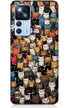 Xiaomi Mi 12t Uyumlu Silikon Kılıf Sevimli Komik Kedi Suratları Xiaomi Mi 12t Uyumlu Silikon Kılıf Sevimli Komik Kedi Suratları