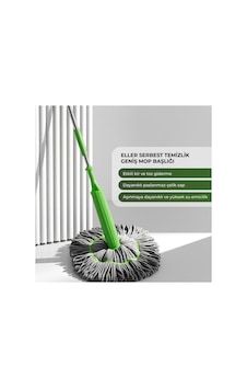 Magic Mop Kendinden Sıkmalı Mikrofiber Paspas Ucu Oto Ve Ev Mop Magic Mop Kendinden Sıkmalı Mikrofiber Paspas Ucu Oto Ve Ev Mop