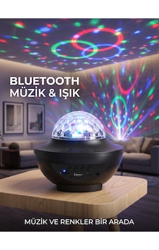 Bluetooth Hoparlörlü Rgb Disko Işığı Müzikli Parti Lambası Usb Tf Kart Destekli Yetişkin Bluetooth Hoparlörlü Rgb Disko Işığı Müzikli Parti Lambası Usb Tf Kart Destekli Yetişkin