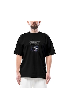 Call Of Duty Ghosts Oversize Siyah Tişört Call Of Duty Ghosts Oversize Siyah Tişört