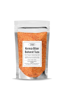Tos The Organic Spices Kırmızı Biber Baharat Tuzu 500 G Red Pepper Seasoning Salt Tos The Organic Spices Kırmızı Biber Baharat Tuzu 500 G Red Pepper Seasoning Salt
