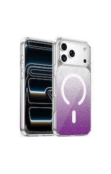 Onegif - 421 - Apple İphone 17 Pro Sora Simli Magsafe Kapak - Glblseme - - Mor