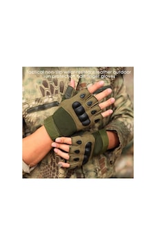 Eser Askeri Malzeme Tactical Eldiven Kemikli Taktik, Yarış, Binicilik, Kamp Ve Dağcılık, Motosiklet Haki Eser Askeri Malzeme Tactical Eldiven Kemikli Taktik, Yarış, Binicilik, Kamp Ve Dağcılık, Motosiklet Haki