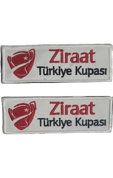 Ziraat Türkiye Kupası Kol Bandı - 1 Çift Çok Renkli Ziraat Türkiye Kupası Kol Bandı - 1 Çift Çok Renkli