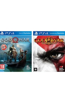 God Of War PS4 Oyun + God of War 3 Remastered PS4 Oyun God Of War PS4 Oyun + God of War 3 Remastered PS4 Oyun