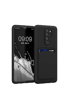 Fibaks Oppo A5/a9 2020 Uyumlu Kılıf Kamera Korumalı Kartlıklı Cüzdanlı Kırmızı Tuşlu Siyah Silikon Kapak Fibaks Oppo A5/a9 2020 Uyumlu Kılıf Kamera Korumalı Kartlıklı Cüzdanlı Kırmızı Tuşlu Siyah Silikon Kapak