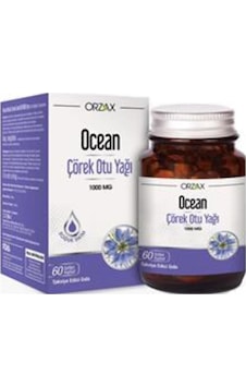 Ocean Çörek Otu Yağı 60 Kapsül Ocean Çörek Otu Yağı 60 Kapsül