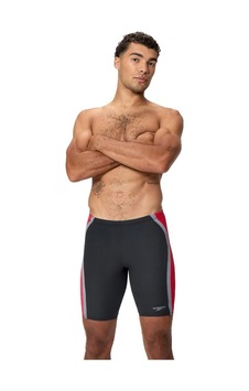 Speedo Solid Splice Jammer Erkek Yüzücü Mayosu Siyah