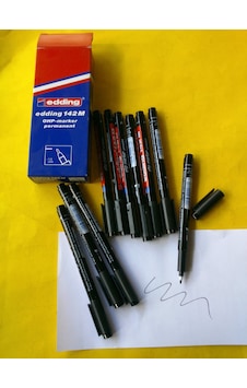 Permanent Kalem 1 MM 10 Adet Edding 142 M Siyah Permanent Kalem 1 MM 10 Adet Edding 142 M Siyah