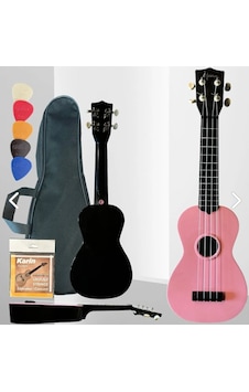 Hawiian Xu21-1-pk Soprano Ukulele Pembe Canlı Pembe Cila Yumuşak Naylon Teller Çocuklar Ve Başlangıç İçin İdeal Hawiian Xu21-1-pk Soprano Ukulele Pembe Canlı Pembe Cila Yumuşak Naylon Teller Çocuklar Ve Başlangıç İçin İdeal