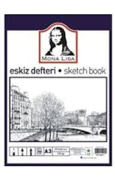 Mona Lisa A3 Eskiz Defteri 120 G 50  Yaprak