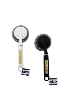 İbico İ21-107 Bulaşık Temizlik Top Tel Siyah Beyaz Plastik Saplı - 50'li Paket İbico İ21-107 Bulaşık Temizlik Top Tel Siyah Beyaz Plastik Saplı - 50'li Paket