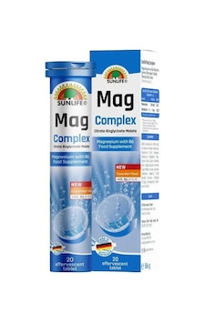 Sunlife Mag Complex Magnezyum 20 Efervesan Tablet