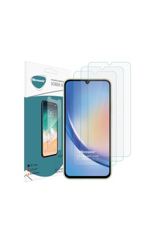 Microsonic Samsung Galaxy Uyumlu A34 Screen Protector Nano Glass Cam Ekran Koruyucu 3 Lü Paket Microsonic Samsung Galaxy Uyumlu A34 Screen Protector Nano Glass Cam Ekran Koruyucu 3 Lü Paket