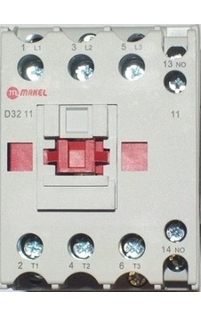 Makel 3p Knc1-3211 Ac Kontaktör 15kw 32a Makel 3p Knc1-3211 Ac Kontaktör 15kw 32a