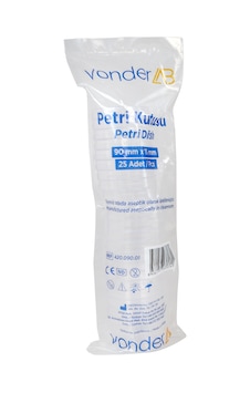 Vonderlab Petri Kutusu 90x15 Aseptik 25 Adet