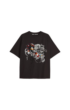 Kalic Studio Unisex Bay Sonic Desenli Siyah Yazlık T-shirt Siyah-214 Kalic Studio Unisex Bay Sonic Desenli Siyah Yazlık T-shirt Siyah-214