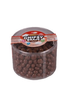 Elvan Bonbon Chipsy Kakao Kaplı Bisküvi Draje 750 Gr. (1 Paket)