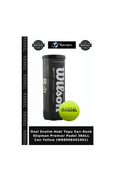 Özel Üretim Hobi Topu Sarı Renk Ekipman Premıer Padel 3ball Can Yellow Wr8908401001 Özel Üretim Hobi Topu Sarı Renk Ekipman Premıer Padel 3ball Can Yellow Wr8908401001