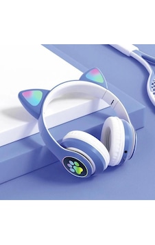 Kedi Kulağı Detaylı Kablosuz Rengarenk Işıklı Bluetooth Rgb Çocuk Oyuncu Kulaklık Üstün Performans Kedi Kulağı Detaylı Kablosuz Rengarenk Işıklı Bluetooth Rgb Çocuk Oyuncu Kulaklık Üstün Performans