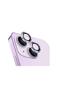 Apple Uyumlu iPhone 14 Metal Çerçeveli 2'li Kamera Lens Koruyucu-MOR Apple Uyumlu iPhone 14 Metal Çerçeveli 2'li Kamera Lens Koruyucu-MOR