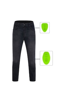 Tech90 Vecton Ad Pro Black Kevlar Cordura Motosiklet Pantolonu