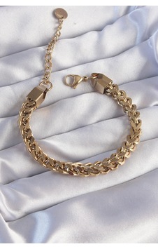 Ezoconcept 316l Çelik Gold Renk Kalın Zincir Bileklik 001 Ezoconcept 316l Çelik Gold Renk Kalın Zincir Bileklik 001