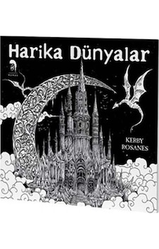 Harika Dünyalar - Yetişkinler İçin Boyama Kitabı - Kerby Rosanes - Romos Harika Dünyalar - Yetişkinler İçin Boyama Kitabı - Kerby Rosanes - Romos