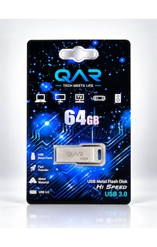 Qar Usb Flash Bellek High Speed 64 Gb Usb 3.0 Güvenli Qar Usb Flash Bellek High Speed 64 Gb Usb 3.0 Güvenli