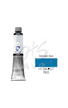 Van Gogh Yağlı Boya 200 ML Seri:2 No:534 Cerulean Blue Van Gogh Yağlı Boya 200 ML Seri:2 No:534 Cerulean Blue