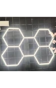Cata Ct-9082 Petek Led Hexagon Anzer 240w 6400k Beyaz Işık Armatür Çok Renkli Cata Ct-9082 Petek Led Hexagon Anzer 240w 6400k Beyaz Işık Armatür Çok Renkli