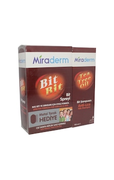 Mıraderm Bit Seti - Şampuan + Sprey Mıraderm Bit Seti - Şampuan + Sprey