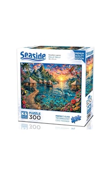 Ks Games 300 Parça Paradise Lagoon Puzzle - 19276 Ks Games 300 Parça Paradise Lagoon Puzzle - 19276