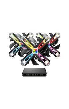 Zalman Zm-sf140a3 3 14cm Argb Ters Çark Fan Tasarımlı 3 Lü Set Kasa Fanı