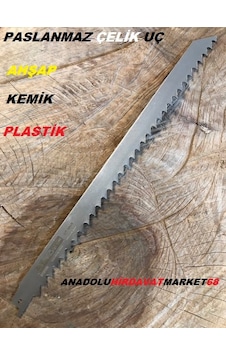 Byt Tilki Kuyruğu Ucu Kemik Kesme Testeresi 300 MM Paslanmaz Byt Tilki Kuyruğu Ucu Kemik Kesme Testeresi 300 MM Paslanmaz