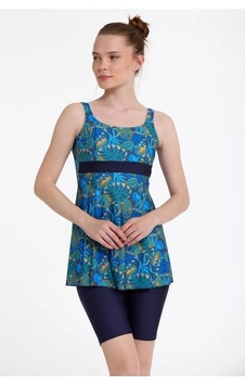 Angbutik Argento 0551-367 Kadın Taytlı Tankini Çok Renkli Angbutik Argento 0551-367 Kadın Taytlı Tankini Çok Renkli