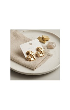 316l Çelik Gold Renk Organik Dokulu Asimetrik Tasarım Damla Model Küpe Tj-bkp12040 Evimdeyokyok 316l Çelik Gold Renk Organik Dokulu Asimetrik Tasarım Damla Model Küpe Tj-bkp12040 Evimdeyokyok