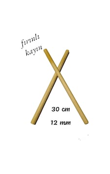Ritim Çubuğu 16 Çift 32 Adet Pürüzsüz 30 Cm 12 Mm Ritim Çubuğu 16 Çift 32 Adet Pürüzsüz 30 Cm 12 Mm