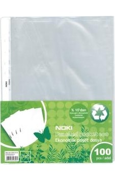 Noki Poşet Dosya Eco 100 Lü - 2 Paket 200 Noki Poşet Dosya Eco 100 Lü - 2 Paket 200