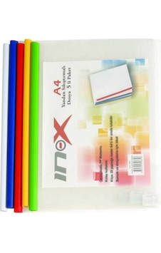 Inox Yandan Sıkıştırmalı 5li Dosya 8658 Inox Yandan Sıkıştırmalı 5li Dosya 8658