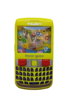 Sarı Bb Telefon Modelli Sulu Halka Geçirme Oyunu Sarı Bb Telefon Modelli Sulu Halka Geçirme Oyunu