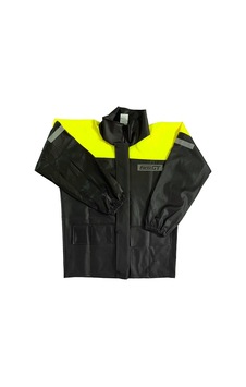 Forte Gt 1134 Pvc Kurye Paketçi Yağmurluğu Takım Cepli Siyah-neon Sarı Forte Gt 1134 Pvc Kurye Paketçi Yağmurluğu Takım Cepli Siyah-neon Sarı