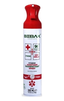 Bebak Antibakteriyel Sanitizing Disinfectant Sprey 300 ML Bebak Antibakteriyel Sanitizing Disinfectant Sprey 300 ML