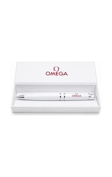 Omega Koleksiyoncu Beyaz Lüks Tükenmez Kalem Şık Tasarım - Premium Yazı Deneyimi