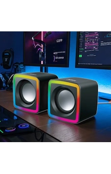 Jedel S575 Rgb Taşınabilir Mini Hoparlör 3.5mm Jack Jedel S575 Rgb Taşınabilir Mini Hoparlör 3.5mm Jack