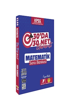 KPSS Matematik 30 da 30 Net Garanti Soru Bankası Video Çözümlü- Tasarı Akademi KPSS Matematik 30 da 30 Net Garanti Soru Bankası Video Çözümlü- Tasarı Akademi