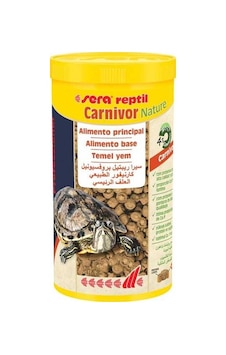Sera Reptil Carnivor Nature Etçil Kaplumbağa Yemi 1000 Ml